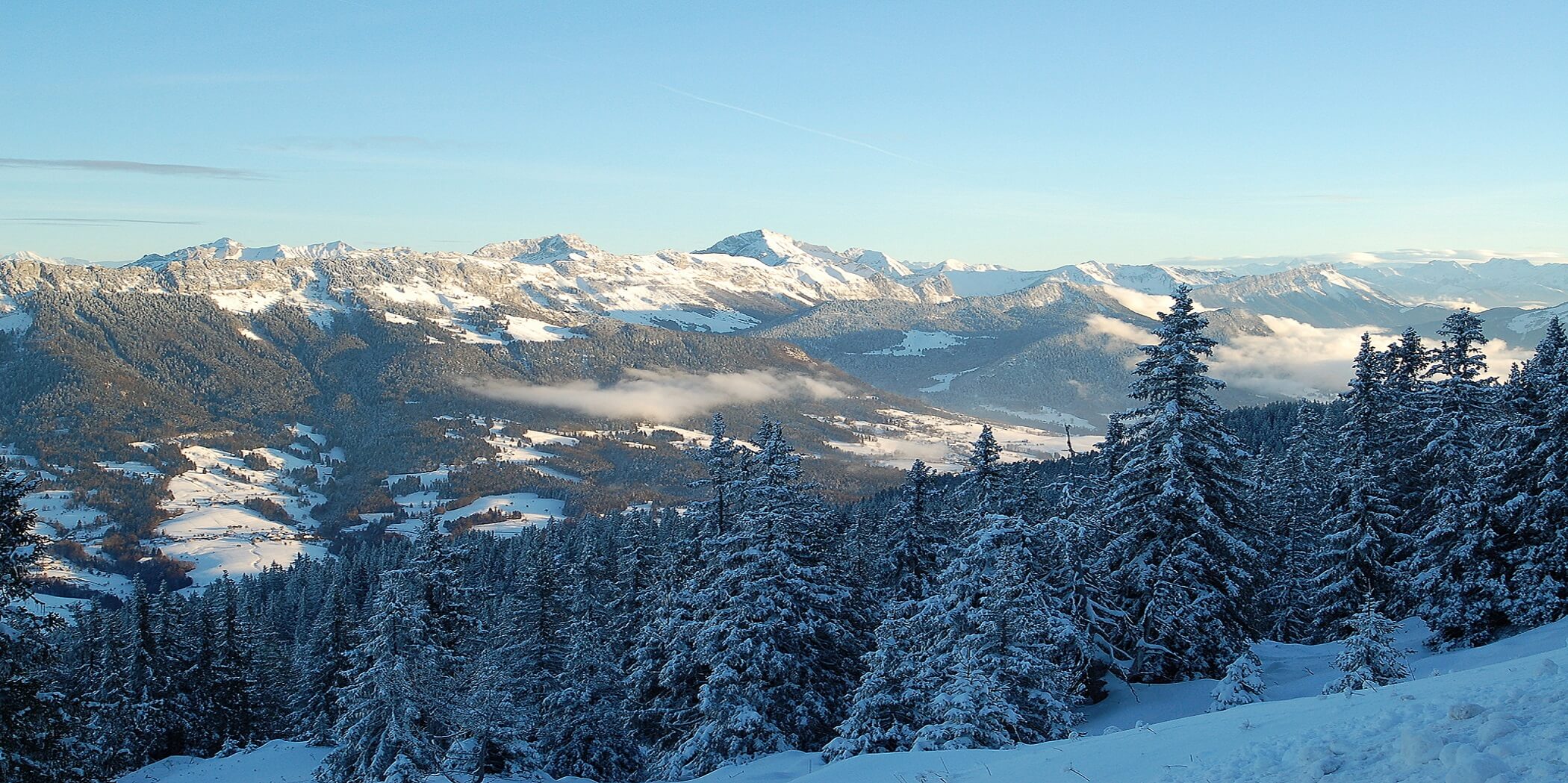 Semnoz au-dessus du lac d'Annecy