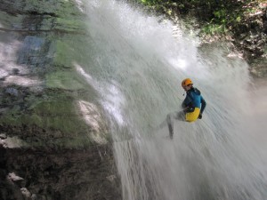 canyoning près d'Annecy
