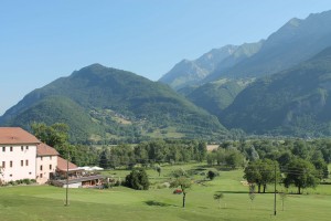 Le golf de Giez près d'Annecy