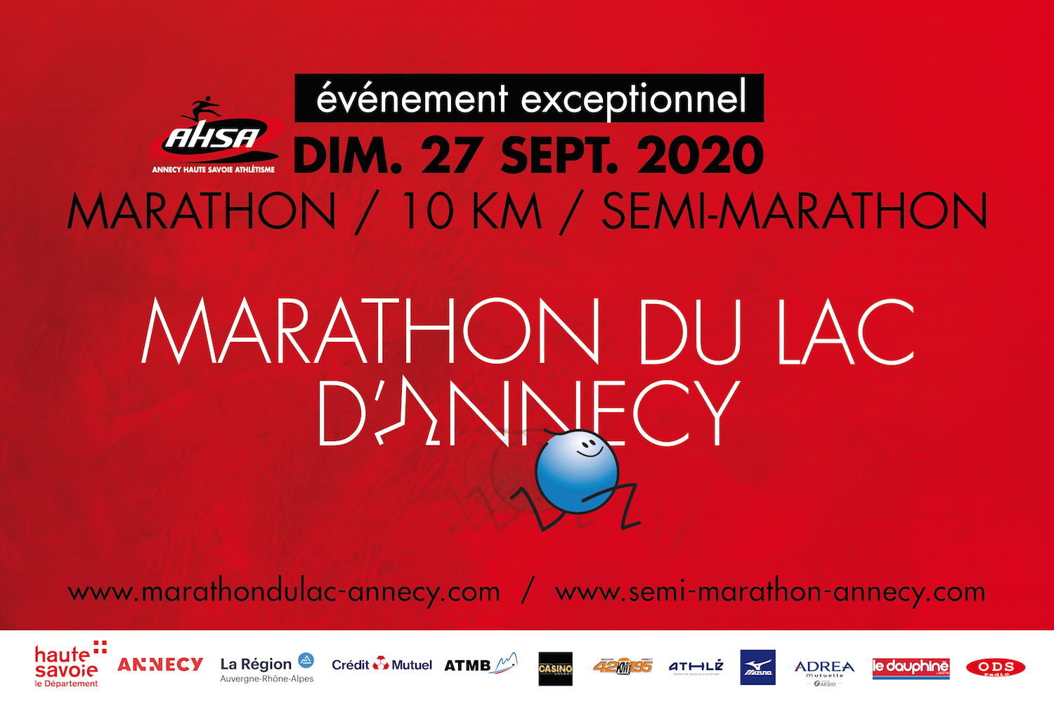 marathon lake annecy