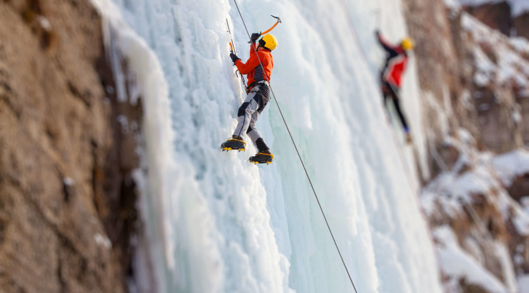 cascade de glace