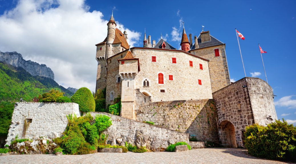 le potager du château aux jardins de Menthon-Saint Bernard